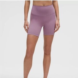 Lululemon Wunder Train High-Rise Shorts 6"